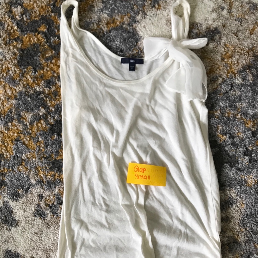 White tank top
